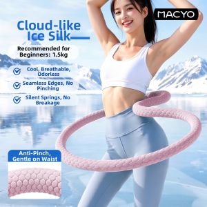MACYO | Weight Loss Waist Slimming Hula Hoop Heavy Weight