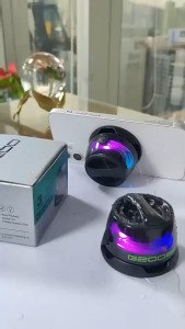 Mini Magnetik Speaker Bluetooth 2IN 1 G200 Bass Stero Portable Tahan Air dengan Lampu LED