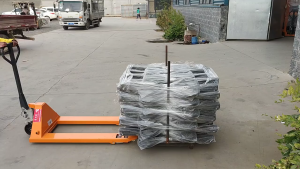 3000kg / 3 Ton Heavy Duty Hydraulic Forklift Hand Jack Pallet Trolley Truck Stacker Troli Warehouse 拖板车