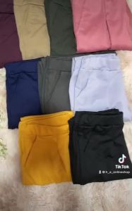 H&A Plus Size Plaid and Plain Pants (Can Fit 33-38in Waistline)