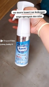 Anti-mite and antibacterial spray bed bug killer non-toxic safe for mothers and babies