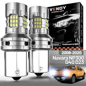 2pcs LED Reverse Light For Nissan Navara NP300 D23 D40 2008-2020 Backup Lamp 2009 2010 2011 2013 2014 2015 2016 2017 Accessories