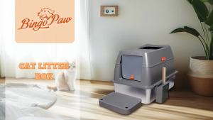Extra Large Enclosed Stainless Steel Cat Litter Box Metal Litter Tray Front Top Exit Toilet Boxes Non-odor