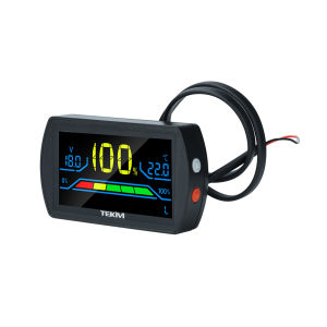 Aideepen | 8856A Battery Capacity Volt Meter with Alarm DC 7-100V Digital Acid ternary lithium iron phosphate battery Level Indicator Gauge