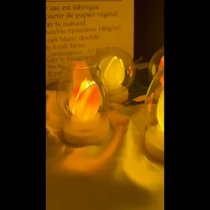 Lampu Tidur Bunga Tulip Simulasi - Dekorasi Romantis Untuk Kamar & Pernikahan