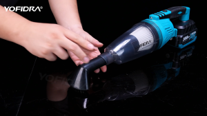 YOFIDRA 650ML Cordless Vacuum Cleaner Electric Rechargeable Efficient Household Indoor Hair Dust Cleaning Cordless Vacuum Heavy Duty Power Tools For Makita 21V Battery
