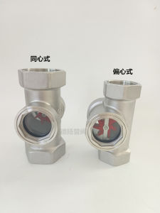 304 สแตนเลส กระจกดูการไหลของน้ำ ใบพัดเอ็นเตอร์ ท่อตรง ท่อตรง ดูด้านในท่อ วัสดุเหล็กกล้าไร้สนิม