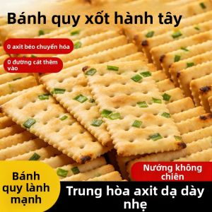 Bánh Quế Giòn Alkaline Không Đường Hương Hành