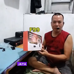 F99 ORIGINAL MIC WIRELESS HANDLE HEADSET ADVANCE SNI MICROPHONE ADVAN 2IN1 ADVANTE MIK MIX MIKROPHON