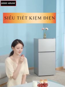 Tủ lạnh mini 2 ngăn cao cấp tiết kiện ngăn đá và ngăn làm mát tách biệt để đồ ăn đồ trang điểm tiện lợi bảo hành 2 năm - Lazada