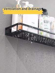Rak Penyimpanan Bilik Mandi (Aluminium Tahan Karat)  Bathroom Storage Shelf 浴室置物架