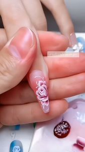 [Sản phẩm mới] Cọ bản nail DESIGN OVAL chính hãng nhập khẩu Hàn Quốc - Cọ bản vuông số 2 và 3 vẽ hoa chuyên dụng
