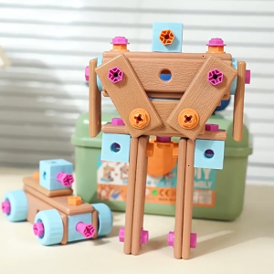 125/172Pcs Vít vít đồ chơi trẻ em sửa chữa hộp công cụ cho bé trai Puzzle Force Handle Assembly đồ chơi khoan điện