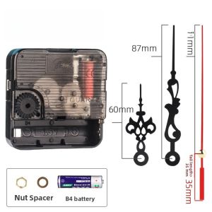 Quiet Quartz Clock Movement Cross Stitch DIY Clock Parts Scan Square Acrylic Battery Powered Living Room Decorative Wall Clock