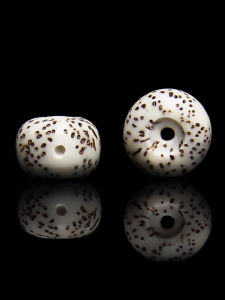 Hainan Single Seed Moon And Star Buddha Beads Bracelet Necklace DIY Scattered Seeds Cultural Play round Barrel Beads Jewelry