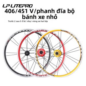 LP Litepro | Disk Brake Small Wheelset 5 Bearings