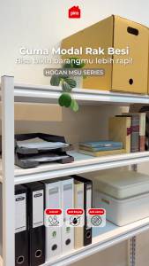 PIRA - HOGAN MSU Rak Besi / Rak Susun Serbaguna / Rak Susun Besi / Rak Penyimpanan