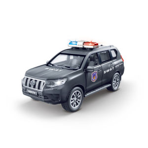 1:32 Scale Models Toys Police Cars Alloy Door Opened Miniature Vehicles Pull Back Car Toy Childrens Day Gifts