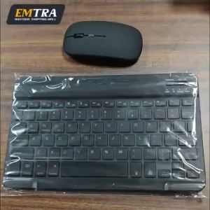 Backlit For iPad Keyboard and Mouse Backlight Bluetooth Keyboard For IOS Android Windows Wireless Keyboard and Mouse Spanish