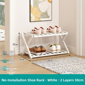 MOLORE | Foldable Space Saving Shoe Rack Multi-level