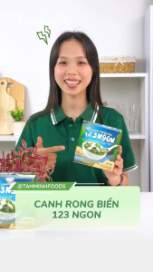 Canh rong biển ăn liền 123 Ngon không bột ngọt Tâm Minh Foods