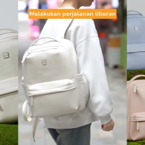 Danke City Backpack H6137-14in - Backpack Bag / Tas Punggung Travel Ransel Sekolah Multifungsi Ransel Tahan Air Untuk Pria dan Wanita / Ransel Laptop