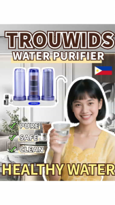 TROUWIDS 10 Inch Activated Carbon CTO Water Filter Purifier Cartridge Water Purifier 3rd Stage Filter Replacement