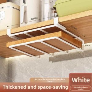 Suspended Kitchen Storage Rack Under Cabinet