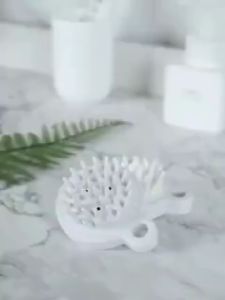 Massaging Shampoo Brush Natural wheat straw Soft Silicon Scalp Massager Comb Berus Cuci Rambut Urut 按摩刷 Hair Growth Berus Rambut scalp massage anti hairloss