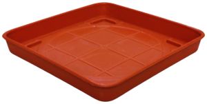 กระถาง กระถางต้นไม้ กระถางสี่เหลี่ยม เบอร์ 6 นิ้ว เตี้ย สีดำ สีขาว Bundle 5 ใบ ชิ้น อัน