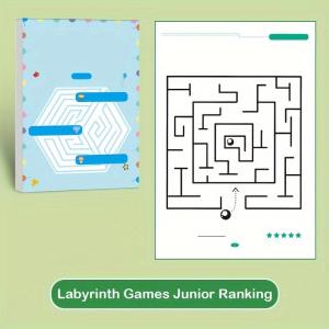 Childrens Concentration Maze Training Book Student Thinking Development Attention Game Puzzle Intelligence Development Toys