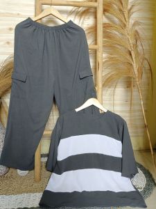 set cargo wanita blaster kekinian fashion muslimah