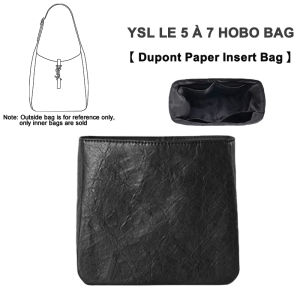 For YSL Hobo Bag Organizer Women Travel Makeup waterproof Inner Liner Handbag Tidy up Travel Insert Bag Storage Liner DIY Accessories