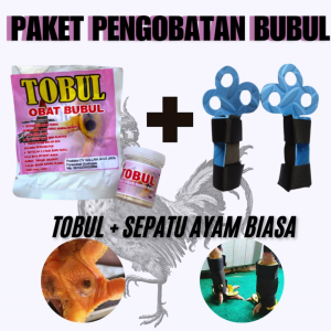 PAKET PENGOBATAN BUBUL AYAM (TOBUL + SEPATU AYAM)