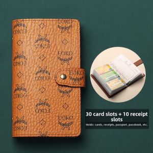 Large Capacity Long Card Holder Multi Card Slots