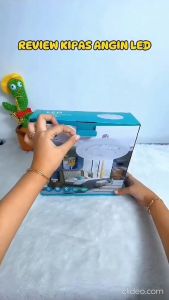 Lampu Kipas Angin AC E27 60 Wat Lampu LED Kipas Angin Gantung Plafon + Remote 2 in 1