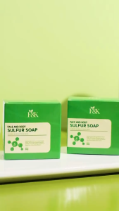 Sabun Sulfur Soap Brightening Skin Bebas Jerawat 50g