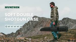 Soft Double Case 38” 42” 44” 46" 52" Long Bag w/Padded Handle - Adjustable Sling Dual Lockable Zippers Multiple Magazine Holder Pouches Outdoor Tactical Accessory Bags