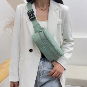 Waist Bag Wanita Pastel Korea Impor - Tas Crossbody Slingbag Kecil Cewek - Tas Pinggang Perempuan