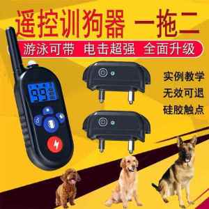 Remote Control Dog Training Collar Electric Shock Anti-Loud Barking Eating Corrects Picking up Objects Outdoor Pet Device