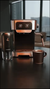 Faber 15-Bar Pump Espresso Coffee Machine | RETRO-BLACK FCM 1815 (Coffee Maker Pembancuh Kopi 咖啡機)