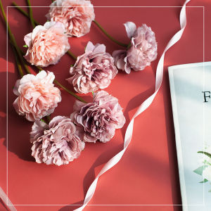 Đạo Cụ Chụp Ảnh Hoa Mẫu Đơn Pha Lê Trang Trí Nhà Phụ Kiện Trang Điểm Làm Đẹp Đồ Chơi Hoa Tươi Giả