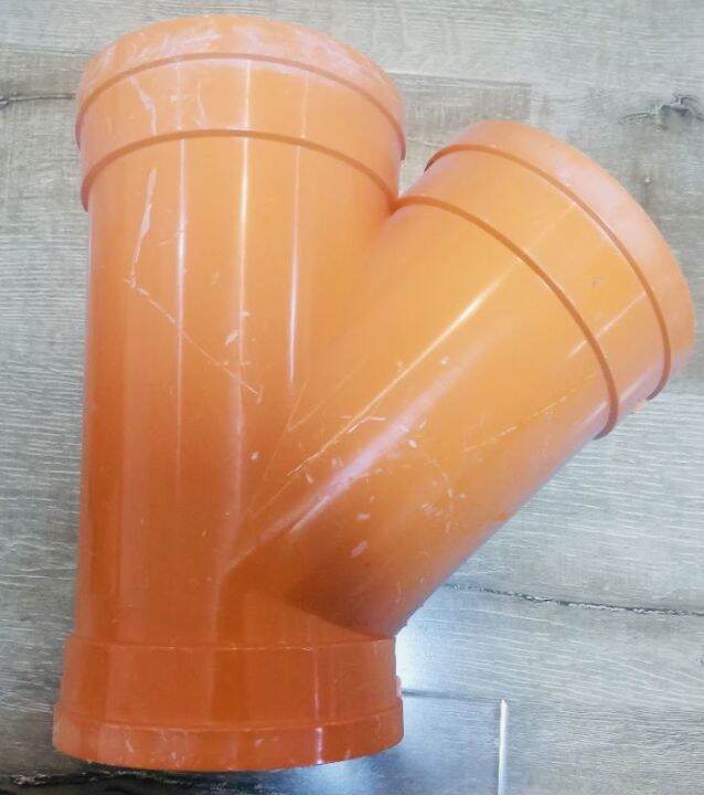 Pvc Sanitary Wye X Inch Orange Fitting Lazada Ph