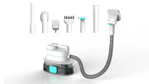 Rock Multi-Functional Pet Grooming Kit 6-in-1 Vacuum & Pet Hair Dryer 4L