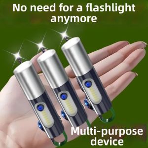 High Beam Bright Long Shot Mini Portable Multifunction Durable LED Flashlight
