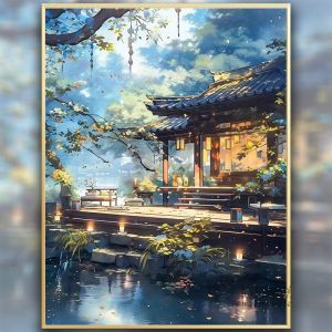 Embroidery Cross Stitch Kit Chinese Landscape