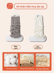 JINGCHI | Tất ống dài nữ mùa hè màu trắng mỏng mùa thu đông che giấu hình dạng chân phong cách Y2K tất ống polyester thường ngày