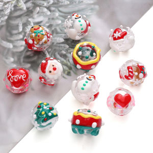 Colorful Glazed Beads & DIY Christmas Bracelets