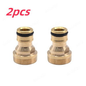 5/2/1pcs Kitchen Universal Faucet Adapter Brass Faucet Connector Mixer Hose Adaptor Basin Fitting Car Wash Watering Garden Tools