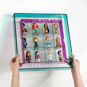 เก้าอี้โชว์ขนมจีนิ่งแบบลอยในร้านอาหาร เค้กและของหวานสไตล์จีนใหม่ ตู้เก็บของขนาดใหญ่ วัสดุแก้ว